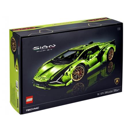 Конструктор LEGO Technic Lamborghini Sian FKP 37 3696 деталей (42115) - фото 10