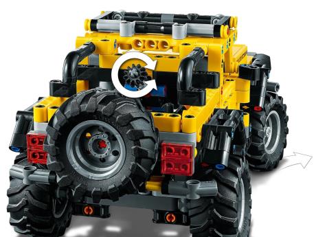 Конструктор LEGO Technic Jeep Wrangler 665 деталей (42122) - фото 0