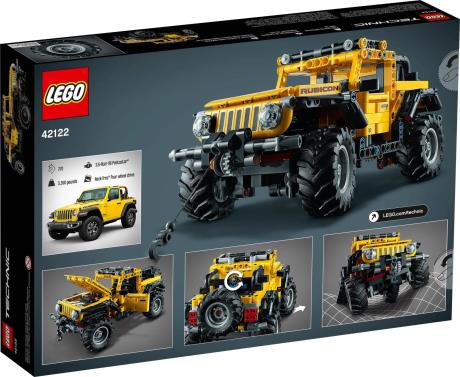 Конструктор LEGO Technic Jeep Wrangler 665 деталей (42122) - фото 0