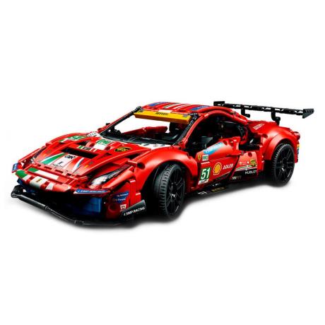 Конструктор LEGO Technic Ferrari 488 GTE AF Corse #51 1677 деталей (42125) - фото 0