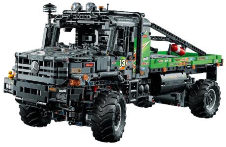 Конструктор LEGO Technic Повнопривідна вантажівка для випробувань Mercedes-Benz Zetros 2129 деталей (42129) - фото 0