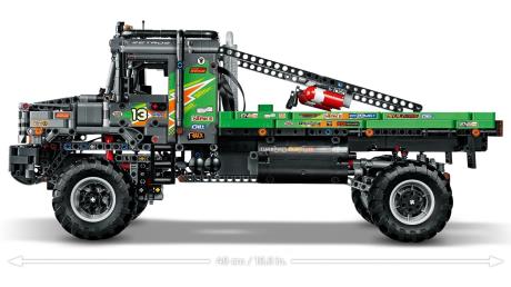 Конструктор LEGO Technic Повнопривідна вантажівка для випробувань Mercedes-Benz Zetros 2129 деталей (42129) - фото 0