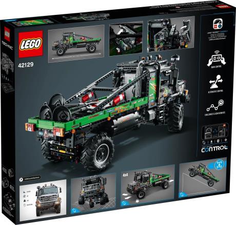 Конструктор LEGO Technic Повнопривідна вантажівка для випробувань Mercedes-Benz Zetros 2129 деталей (42129) - фото 0