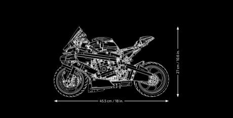 Конструктор LEGO Techniс BMW M 1000 RR 1920 деталей (42130) - фото 0