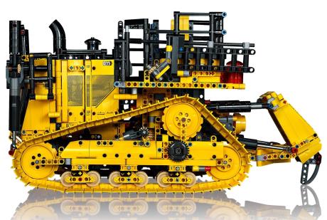 Конструктор LEGO Techniс Бульдозер Cat D11 на пульті управління 3854 деталі (42131) - фото 0