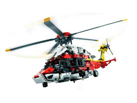 Конструктор LEGO Techniс Рятувальний гелікоптер Airbus H175 2001 деталь (42145) - фото 0