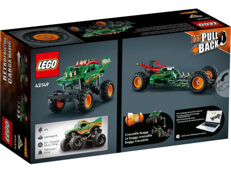Конструктор LEGO Technic Monster Jam Dragon 217 деталей (42149) - фото 0