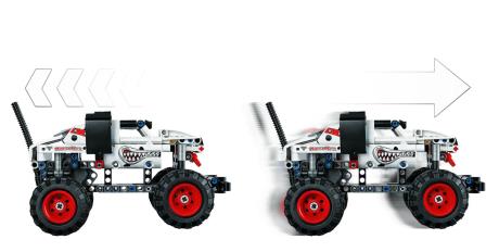 Конструктор LEGO Technic Monster Jam Monster Mutt Dalmatian 244 деталі (42150) - фото 0