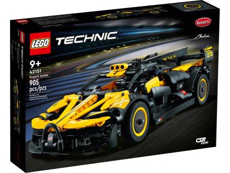 Конструктор LEGO Technic Bugatti Bolide 905 деталей (42151) - фото 0