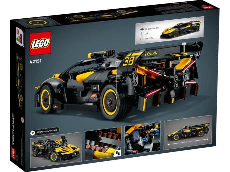 Конструктор LEGO Technic Bugatti Bolide 905 деталей (42151) - фото 0
