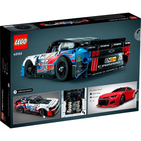 Конструктор LEGO Technic NASCAR Next Gen Chevrolet Camaro ZL1 на 672 деталі (42153) - фото 8