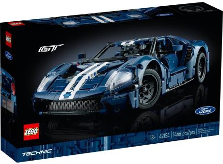 Конструктор LEGO Technic Ford GT 2022 1466 деталей (42154) - фото 0
