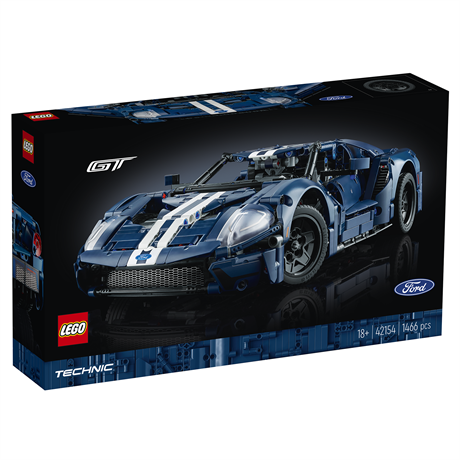 Конструктор LEGO Techniс Ford GT 2022 1466 деталей (42154) - фото 0
