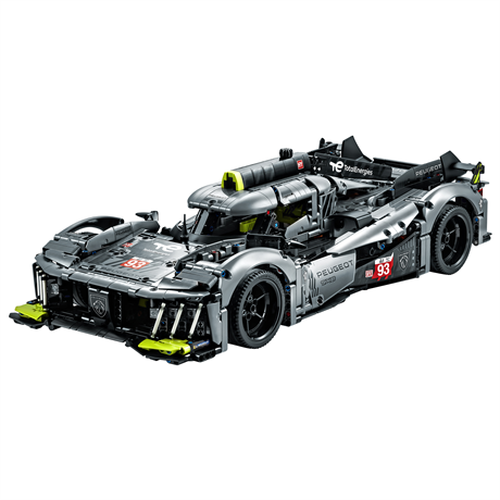 Конструктор LEGO Techniс Peugeot 9X8 24H Le Mans Hybrid Hypercar 1775 деталей (42156) - фото 4