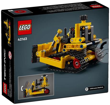 Конструктор LEGO Technic Сверхмощный бульдозер 195 деталей (42163) - фото 0