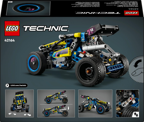 Конструктор LEGO Technic Позашляховик багі для перегонів 219 деталей (42164) - фото 2