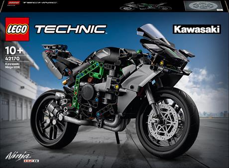Конструктор LEGO Technic Мотоцикл Kawasaki Ninja H2R 643 деталі (42170) - фото 2