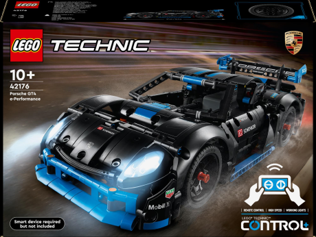 Конструктор LEGO Technic Автомобіль для перегонів Porsche GT4 e-Performance 834 деталі (42176) - фото 2