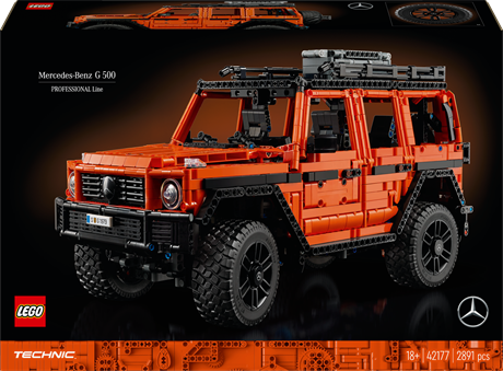 Конструктор LEGO Technic Mercedes-Benz G 500 Professional Line 2891 деталей (42177) - фото 2