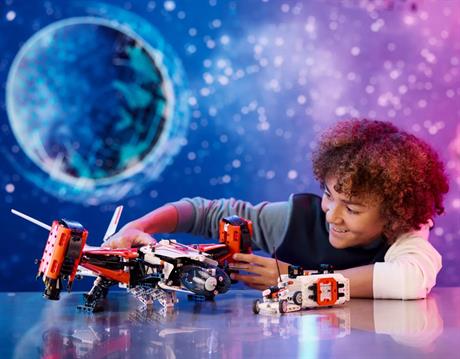 Конструктор LEGO Technic Вантажний космічний корабель VTOL LT81, 1365 деталей (42181) - фото 0