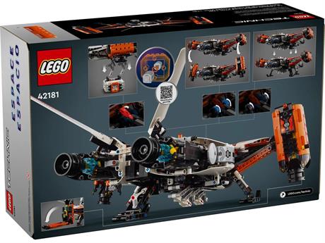Конструктор LEGO Technic Вантажний космічний корабель VTOL LT81, 1365 деталей (42181) - фото 0