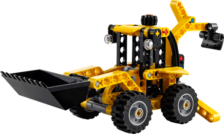 Конструктор LEGO Technic Екскаватор-навантажувач 104 деталі (42197) - фото 4