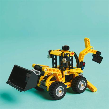 Конструктор LEGO Technic Екскаватор-навантажувач 104 деталі (42197) - фото 10