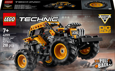 Конструктор LEGO Technic Monster Jam DIGatron з інерційним двигуном 218 деталей (42199) - фото 2