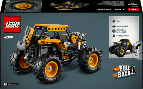 Конструктор LEGO Technic Monster Jam DIGatron з інерційним двигуном 218 деталей (42199) - фото 3