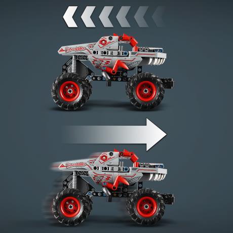 Конструктор LEGO Technic Monster Jam ThunderROARus с инерционным двигателем 232 детали (42200) - фото 5