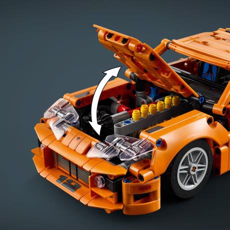 Конструктор LEGO Technic Fast and Furious Toyota Supra MK4 810 деталей (42204) - фото 6