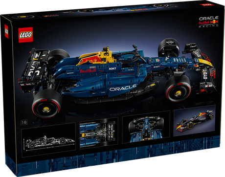 Конструктор LEGO Technic Автомобіль F1 Oracle Red Bull Racing RB20, 1639 деталей (42206) - фото 9