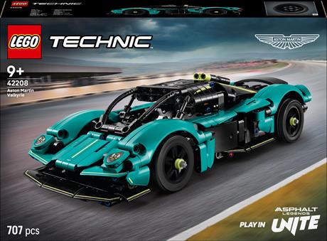 Конструктор LEGO Technic Aston Martin Valkyrie 707 деталей (42208) - фото 9