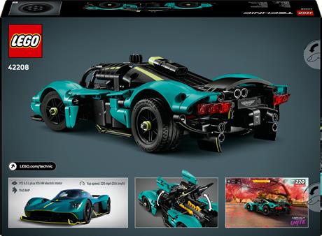Конструктор LEGO Technic Aston Martin Valkyrie 707 деталей (42208) - фото 13