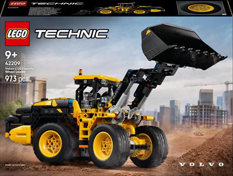 Конструктор LEGO Technic Колісний навантажувач Volvo L120 Electric 973 деталі (42209) - фото 6