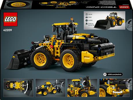 Конструктор LEGO Technic Колісний навантажувач Volvo L120 Electric 973 деталі (42209) - фото 7