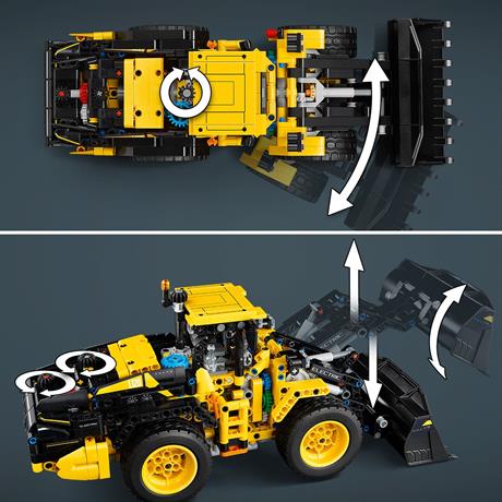 Конструктор LEGO Technic Колісний навантажувач Volvo L120 Electric 973 деталі (42209) - фото 10