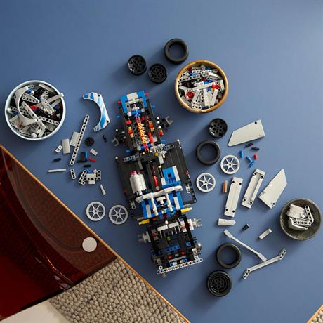 Конструктор LEGO Technic Подвійний форсаж Автомобіль Nissan Skyline GT-R (R34) 1410 деталей (42210) - фото 4