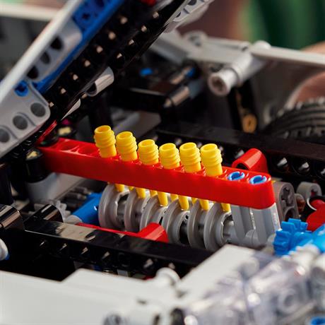 Конструктор LEGO Technic Подвійний форсаж Автомобіль Nissan Skyline GT-R (R34) 1410 деталей (42210) - фото 6
