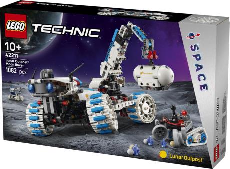 Конструктор LEGO Technic Місяцехід Lunar Outpost Космічний корабель 1082 деталі (42211) - фото 8