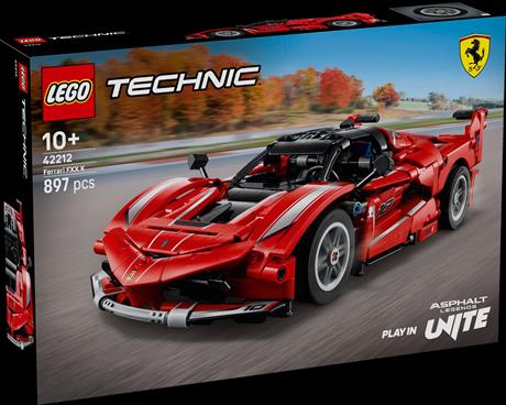 Конструктор LEGO Technic Ferrari FXX K 897 деталей (42212) - фото 2