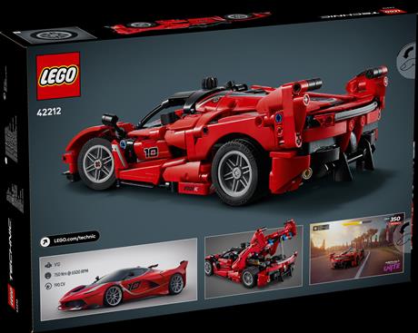 Конструктор LEGO Technic Ferrari FXX K 897 деталей (42212) - фото 3