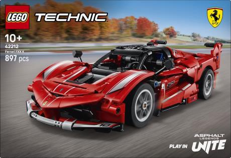 Конструктор LEGO Technic Ferrari FXX K 897 деталей (42212) - фото 10