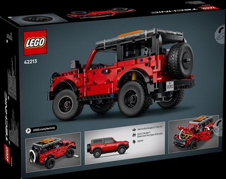 Конструктор LEGO Technic Позашляховик Ford Bronco SUV 943 деталі (42213) - фото 3