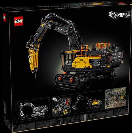 Конструктор LEGO Technic Екскаватор Volvo EC500 Hybrid 2359 деталей (42215) - фото 3