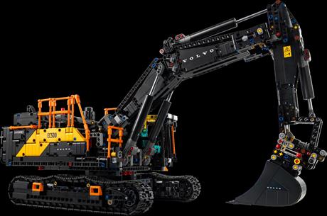 Конструктор LEGO Technic Екскаватор Volvo EC500 Hybrid 2359 деталей (42215) - фото 6