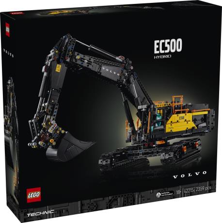 Конструктор LEGO Technic Екскаватор Volvo EC500 Hybrid 2359 деталей (42215) - фото 7