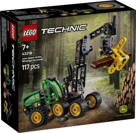 Конструктор LEGO Technic Колісний комбайн John Deere 1470H 117 Деталей (42218) - фото 2