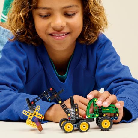 Конструктор LEGO Technic Колісний комбайн John Deere 1470H 117 Деталей (42218) - фото 4