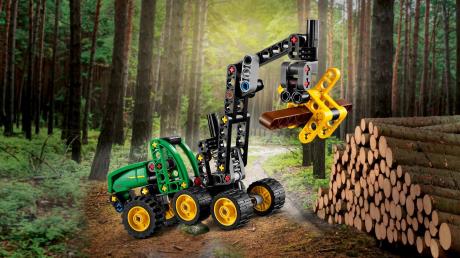Конструктор LEGO Technic Колісний комбайн John Deere 1470H 117 Деталей (42218) - фото 5
